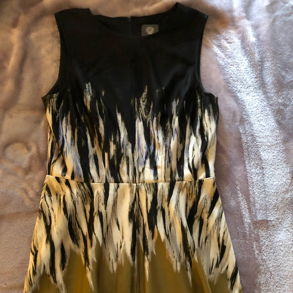 Vince Camuto Black multicolor formal dress